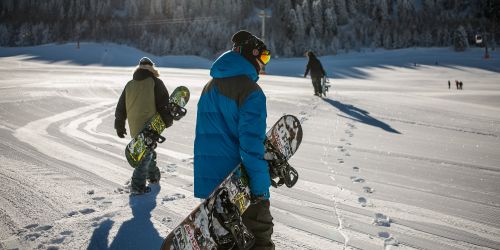 Snowboarding